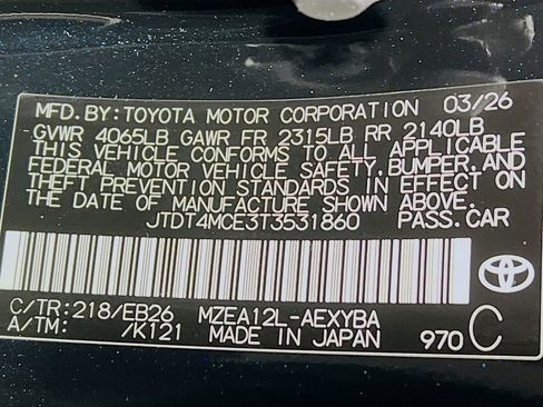 New 2026 Toyota Corolla XSE FWD image 25