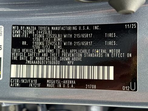 Used 2026 Toyota Corolla Cross L AWD/4WD image 19