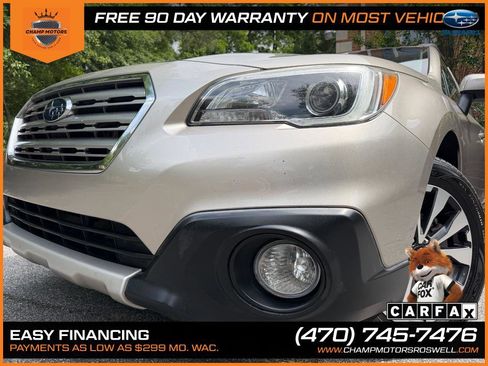 Used 2015 Subaru Outback 3.6R Limited AWD/4WD image 3