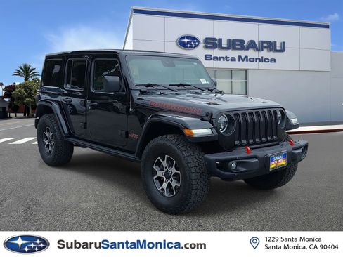 Used 2021 Jeep Wrangler Unlimited Rubicon AWD/4WD image 1