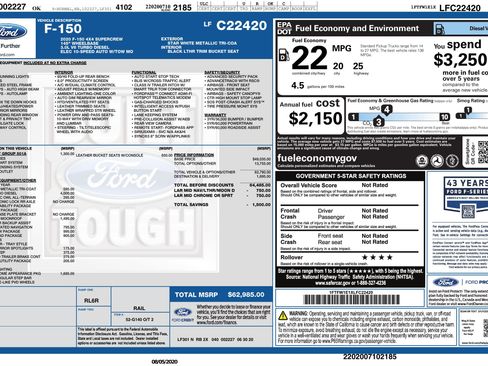 Used 2020 Ford F150 Lariat image 3