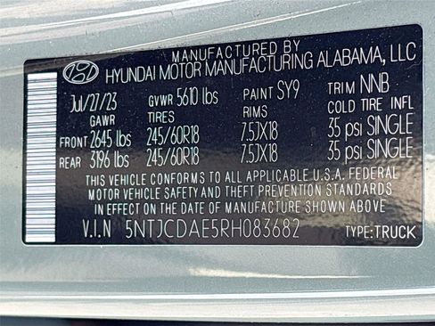 Used 2024 Hyundai Santa Cruz SEL w/ Activity Package AWD/4WD image 36