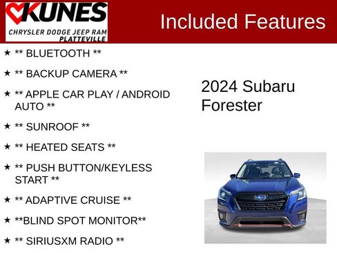 Used 2024 Subaru Forester Sport image 2