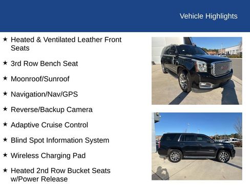 Used 2016 GMC Yukon Denali w/ Open Road Package image 30