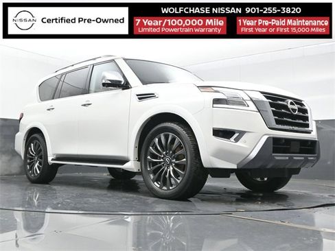 Certified 2024 Nissan Armada Platinum w/ Captain's Chairs Package image 28