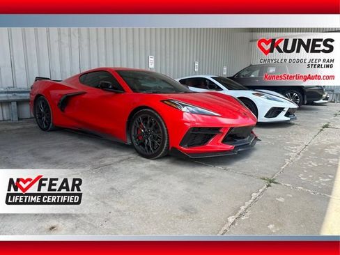 Used 2023 Chevrolet Corvette Stingray Premium Cpe w/ Z51 Performance Package RWD image 1