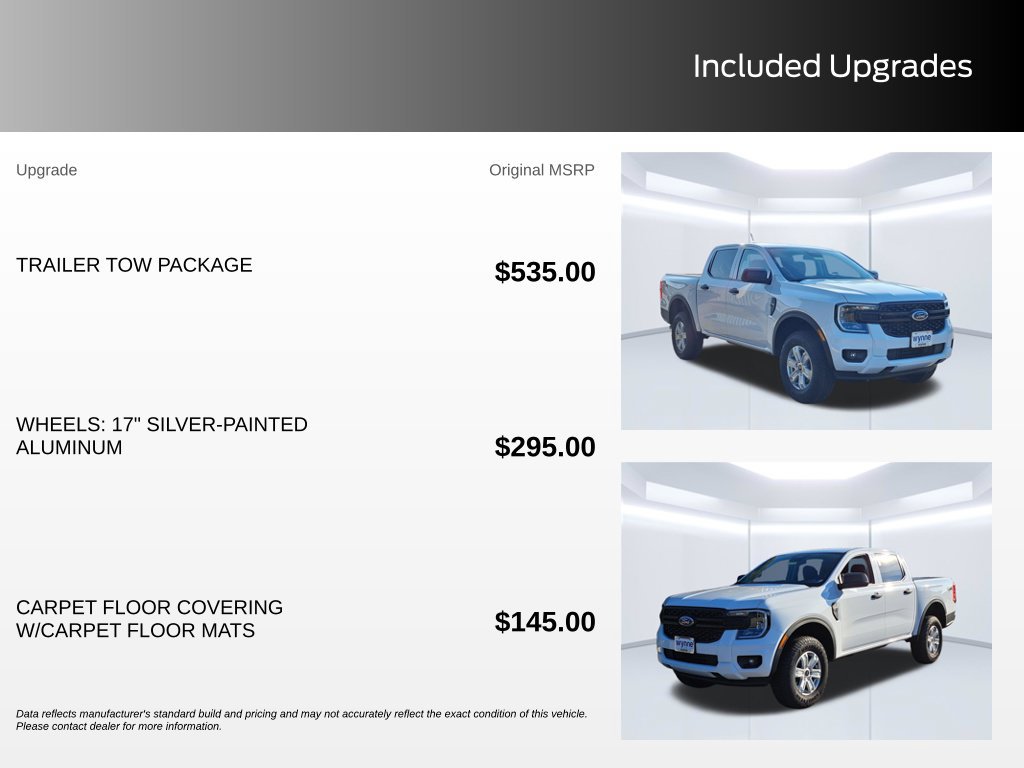 New 2026 Ford Ranger XL w/ Trailer Tow Package AWD/4WD image 3
