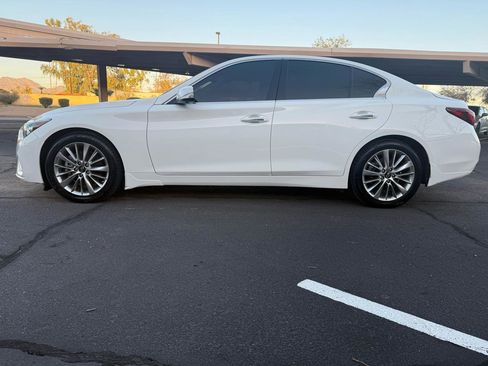 Used 2021 INFINITI Q50 Luxe w/ Seat & Sound Package AWD/4WD image 6