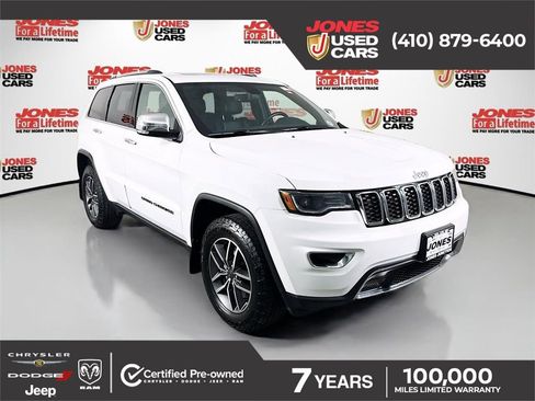 Used 2021 Jeep Grand Cherokee Limited w/ Premium Lighting Group image 1