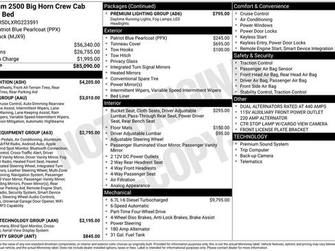 New 2024 RAM 2500 Big Horn w/ Night Edition image 6
