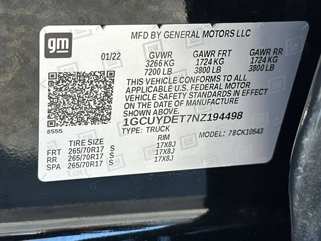 Used 2022 Chevrolet Silverado 1500 LT w/ Bed Protection Package AWD/4WD image 32