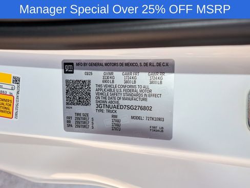 New 2025 GMC Sierra 1500 Pro w/ Pro Value Package image 27