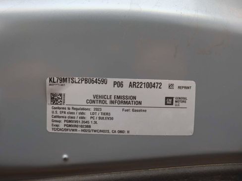 Certified 2023 Chevrolet TrailBlazer RS w/ Sun and Liftgate Package image 7