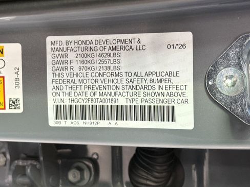 New 2026 Honda Accord Touring image 20
