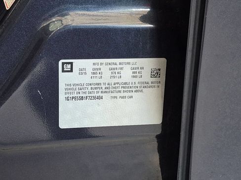 Used 2015 Chevrolet Cruze LT FWD image 30
