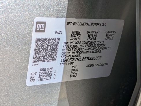Certified 2025 GMC Yukon AT4 Ultimate AWD/4WD image 34