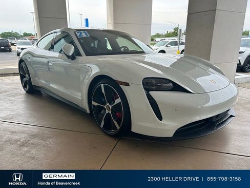 Used 2021 Porsche Taycan 4S AWD/4WD image 2