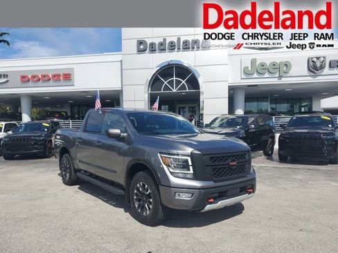 Used 2021 Nissan Titan PRO-4X w/ Pro-4x Utility Package AWD/4WD image 1