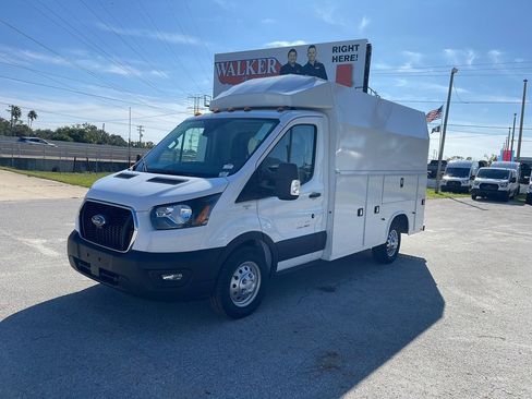 New 2024 Ford Transit 350 T-350 AWD Knapheide High Top K w/ Interior Upgrade Package image 2