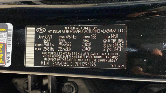 Certified 2024 Hyundai Tucson SEL AWD/4WD image 30