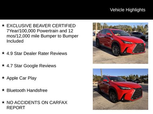 Used 2024 Lexus NX 250 250 Base w/ Towing Package (2000 Lbs) image 6