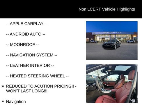 Used 2025 BMW 330i xDrive Sedan w/ Convenience Package AWD/4WD image 29