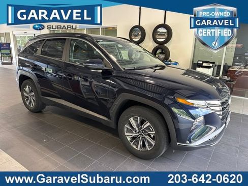 Used 2022 Hyundai Tucson Blue AWD/4WD image 1