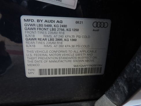 Used 2022 Audi Q5 2.0T Premium w/ Convenience Package AWD/4WD image 19