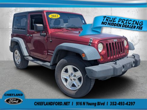 Used 2012 Jeep Wrangler Sport AWD/4WD image 1