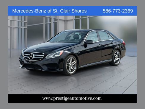 Used 2016 Mercedes-Benz E 350 4MATIC Sedan image 1