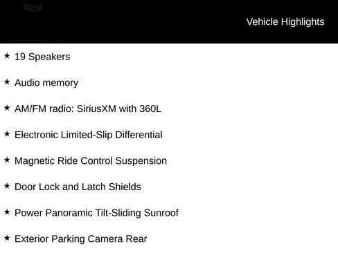 Used 2025 Cadillac Escalade Sport w/ LPO, ONYX Package RWD image 3