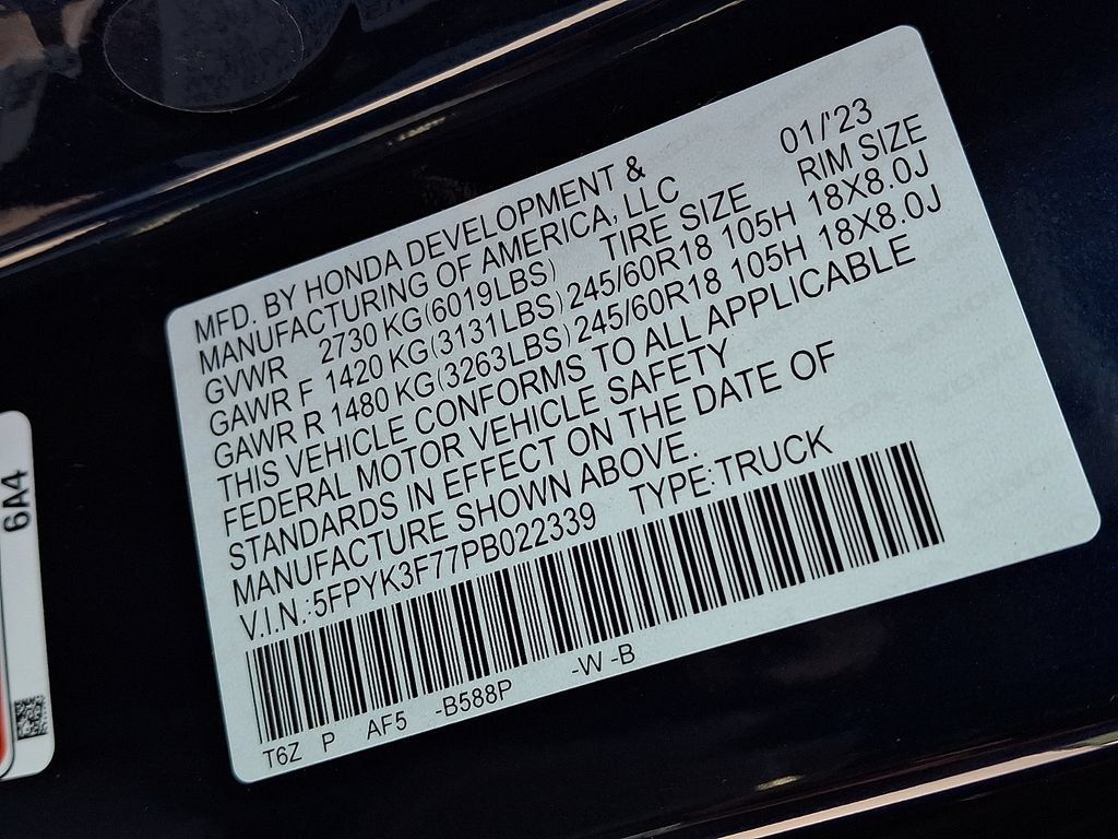 Used 2023 Honda Ridgeline RTL-E image 29