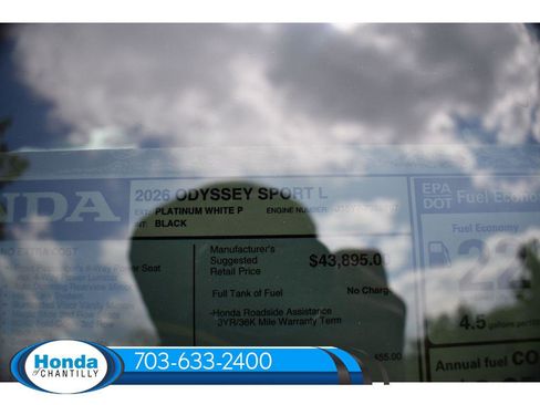 New 2026 Honda Odyssey Sport-L image 39