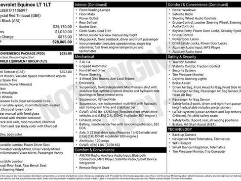Used 2015 Chevrolet Equinox LT w/ Driver Convenience Package image 4