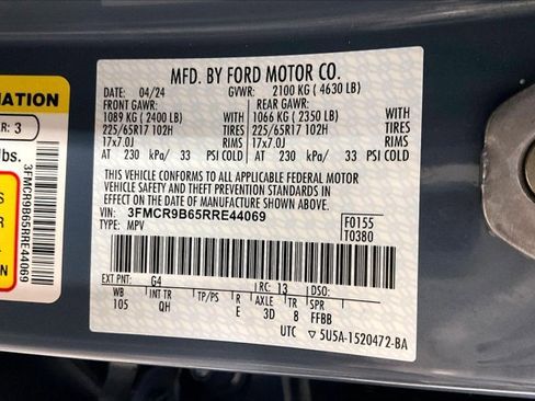 Used 2024 Ford Bronco Sport Big Bend w/ Convenience Package AWD/4WD image 43