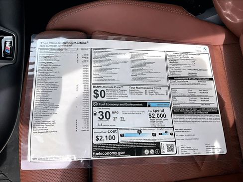 New 2026 BMW 530i xDrive w/ M Sport Package AWD/4WD image 19