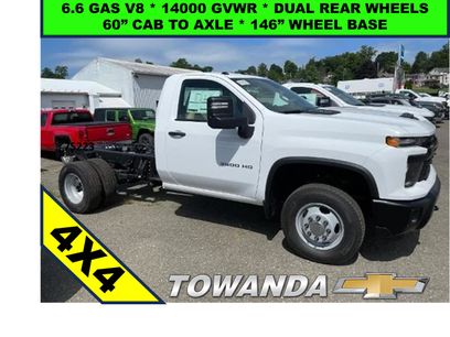 New 2025 Chevrolet Silverado 3500 W/T w/ Snow Plow Prep Package