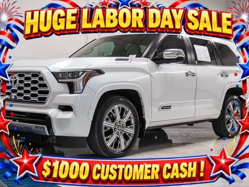 Used 2025 Toyota Sequoia Capstone AWD/4WD image 4