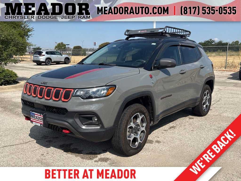 Used 2022 Jeep Compass Trailhawk AWD/4WD image 1