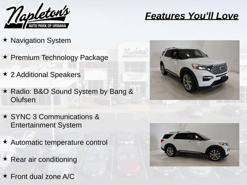 Used 2021 Ford Explorer Platinum w/ Equipment Group 601A AWD/4WD image 8