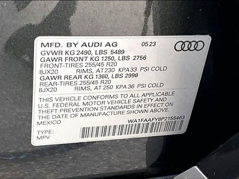 Used 2023 Audi Q5 2.0T Prestige w/ Prestige Package image 19