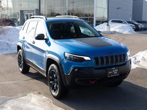 Used 2021 Jeep Cherokee Trailhawk w/ Sun, Sound & Nav Group image 2