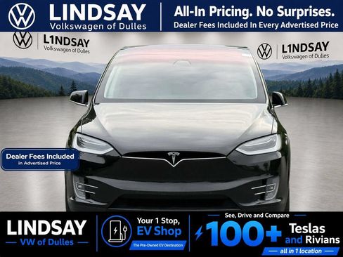 Used 2017 Tesla Model X 100D AWD/4WD image 3