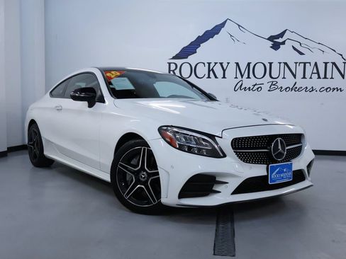 Used 2020 Mercedes-Benz C 300 4MATIC Coupe w/ AMG Line image 1