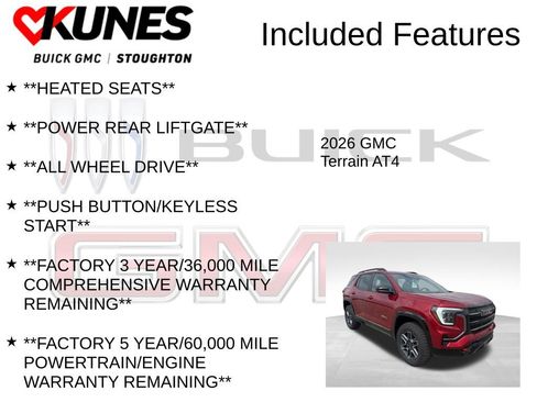 New 2026 GMC Terrain AT4 AWD/4WD image 3