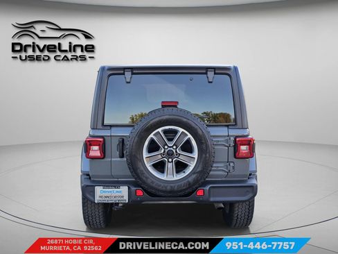 Used 2020 Jeep Wrangler Unlimited Sahara w/ Uconnect 4C Nav & Sound Group image 3