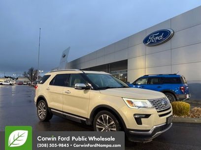 Used 2018 Ford Explorer Platinum