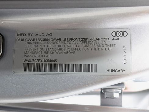 Used 2018 Audi A3 2.0T Premium Plus w/ Premium Plus Package image 40