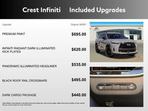 Certified 2026 INFINITI QX60 Sport w/ Dark Cargo Package AWD/4WD image 5