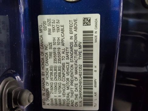 Used 2020 Honda CR-V Touring image 32